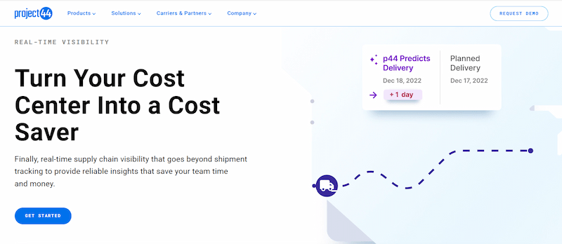 Project44 - Full visibility for the full shipment lifecycle